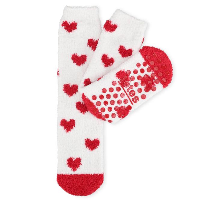 totes Heart Hot Water Bottle & Cosy Sock Gift Set Red Extra Image 3